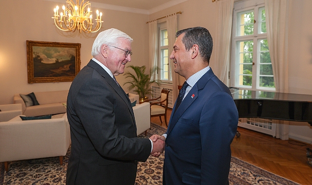 CHP Genel Başkanı Özel, Almanya Cumhurbaşkanı Steinmeier ile görüştü
