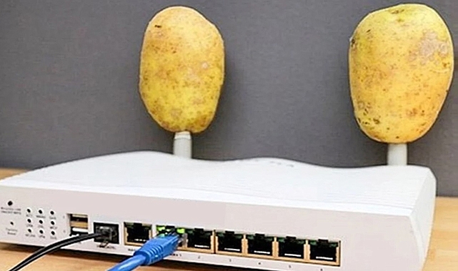 Çok Şaşıracaksınız: Modem çubuklarına patates tak farkı gör