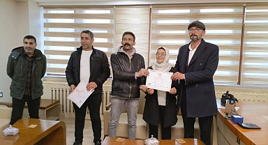 Diyadin Eş Başkanları mazbatalarını aldı