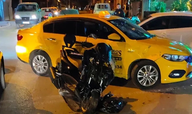 Edirne’de ticari taksi ile motosiklet çarpıştı: 4 kişi yaralandı