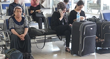 Erzincan şehirlararası otogarında bayram yoğunluğu