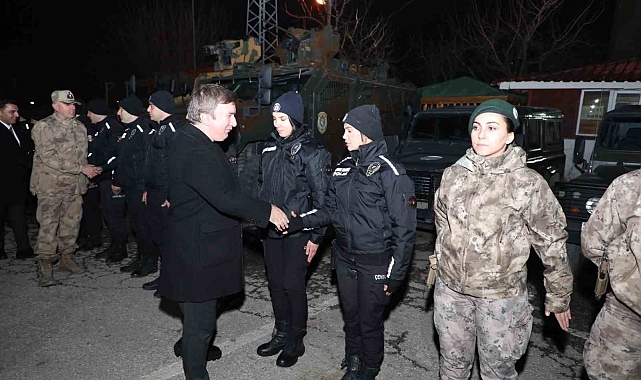 Erzincan  "Türk Polis Teşkilatımızın kuruluşunun 179. yıldönümünü en içten duygularımla kutluyorum" dedi.