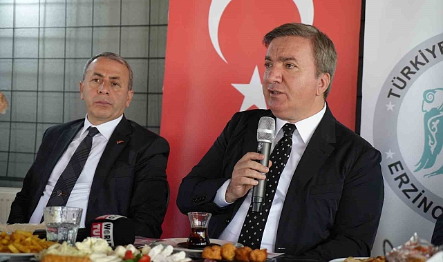 Erzincan Valisi Hamza Aydoğdu gazetecilerle bir araya geldi