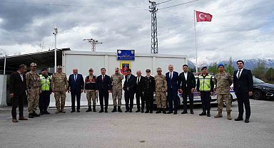 Erzincan Valisi Hamza Aydoğdu görev başındaki personele bayram ziyareti