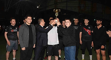 Erzincan'da Türk Polis Teşkilatının 179. kuruluş yıl dönümü münasebetiyle futbol turnuvası düzenledi