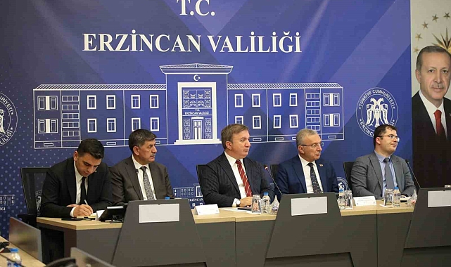 Erzincan'daki yatırımlar değerlendirildi