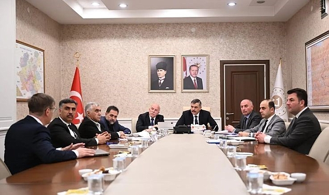 Erzurum 2. Organize Sanayi Bölgesi yönetimi toplandı