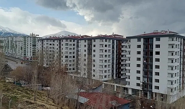 Erzurum'da konut satışları düştü