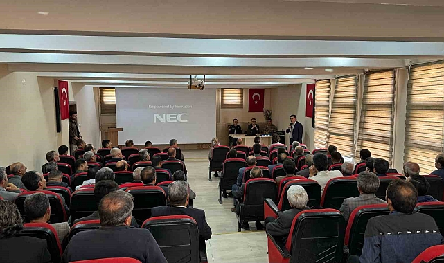 Erzurum Tekman'da muhtarlara birlik ve beraberlik vurgusu