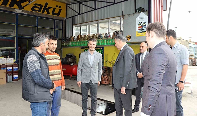 Erzurum Valisi Mustafa Çiftçi, esnafın derdini dinledi