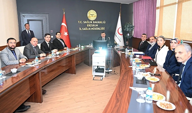 Erzurum Valisi Mustafa Çiftçi'ye sağlık hizmetleri brifingi