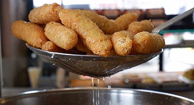 Erzurum'da iftar sofralarının vazgeçilmez tatlısı