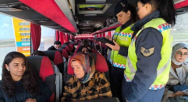 Erzurum'da jandarma bayram öncesi kontrolleri artırdı