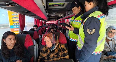 Erzurum'da jandarma bayram öncesi kontrolleri artırdı