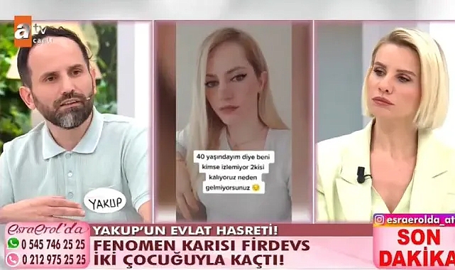 Esra Erol'da Tiktok Fenomeni Firdevs Kimdir? 2 Çocuğu ile Birlikte Kaçtı