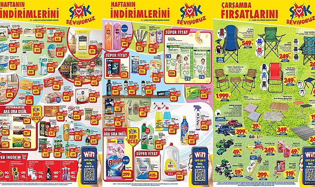 Gıdadan kozmetiğe, elektronikten ev ürünlerine.. indirim