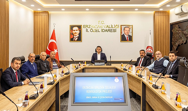 Girlevik Şelalesi Projesinin değerlendirme toplantısı yapıldı