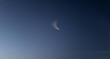 Gökyüzünde ki ışık Iğdır'da  da göründü