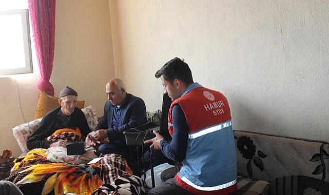 Hamur’da "Adreste Nüfus Hizmeti" Başladı