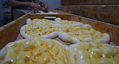 Iğdır'da Ramazan pidesi mesaisi