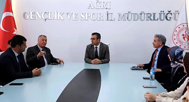 İl Müdürü Din, Ağrı’da bulunan yurt müdürleriyle bir araya geldi