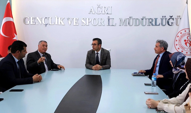 İl Müdürü Din, Ağrı’da bulunan yurt müdürleriyle bir araya geldi