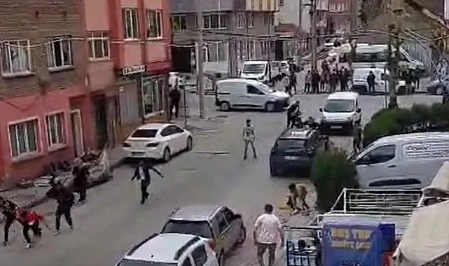 Kavgaya ailelerler de girdi ortalık karıştı