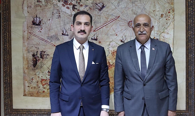 Kaymakam İpek'ten, Başkan Azizoğlu'na ziyaret