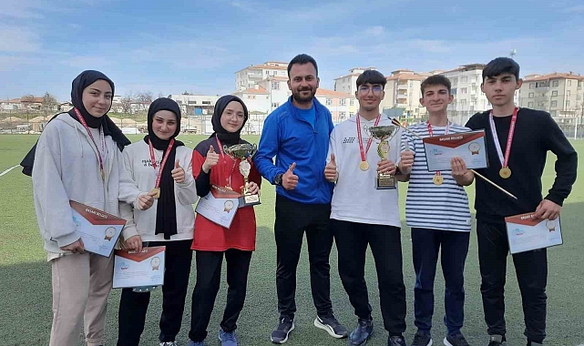 Malatya okçuluk yarışmasında birinci oldul