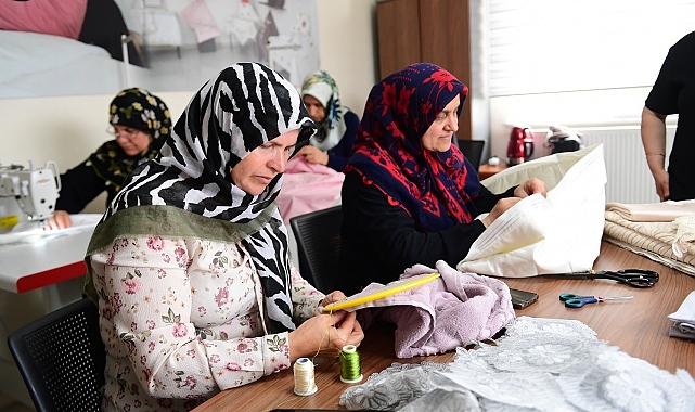 Malatya Yeşilyurt'ta sanatsal ve kültürel kurslara yoğun ilgi