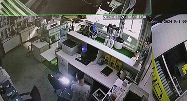 Malatya'da bir iş merkezinde hırsızlık yapan şahıs yakalandı