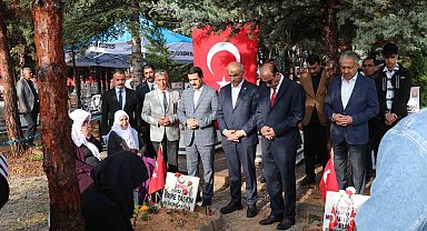 Malatya'da şehit yakınlarının hüzünlü bayramı