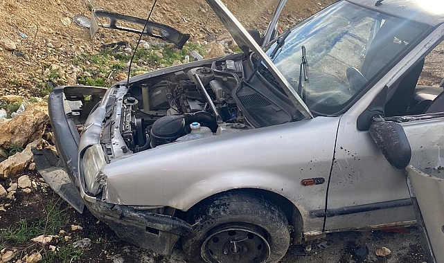 Malatya'da sürücü direksiyon hakimiyetini kaybetti araç devrildi;6 yaralı