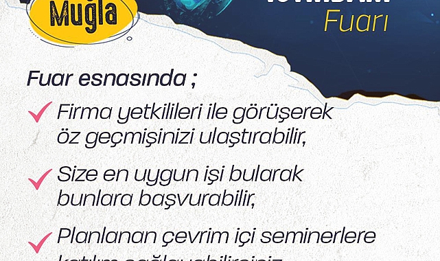 Muğla İŞKUR, Sanal İstihdam Fuarı ile işverenle iş arayan vatandaşı bir araya getiriyor