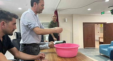 Muradiye'de kura ile 50 personel alımı yapıldı