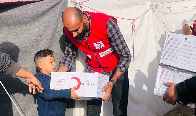 MÜSİAD Malatya Şubesinin yardımları Gazze'ye ulaştı