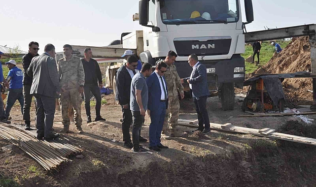 Muş'ta 24 dairelik askeri lojmanın temeli atıldı