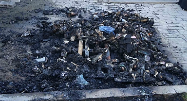 Muş'ta DEM Partili belediyeye tepki gösteren şahıs eşyalarını ateşe verdi