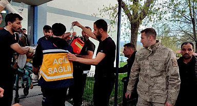 Muş'ta dereye düşen çocuk kurtarıldı