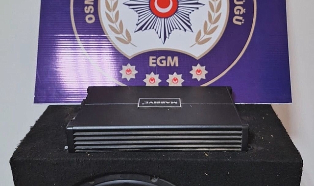 Oto hırsızı çaldığı malzemelerle yakalandı