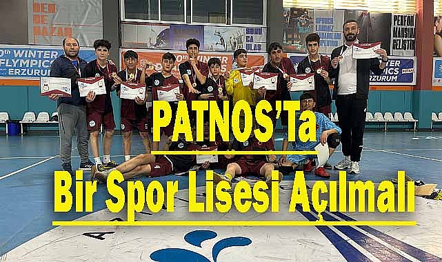 Patnos'a Spor Lisesi Neden Gerekli?