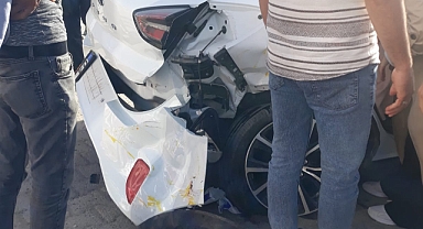 Patnos'ta Trafik Kazası:2 Yarlı