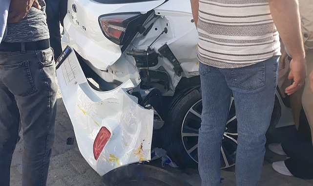 Patnos'ta Trafik Kazası:2 Yarlı
