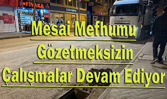 Patnos Yeni Yönetimle Güzelleşiyor