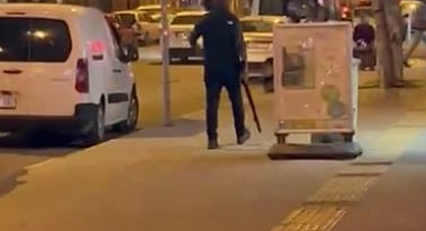 Pompalı tüfekli sokak magandaları etkisiz hale getirildi