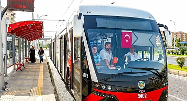 Ramazan Bayramının ilk günü toplu taşıma araçları ücretsiz