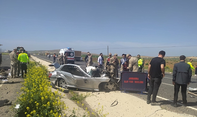 Şanlıurfa'da feci kaza: Çok sayıda ölü ve yaralıı var