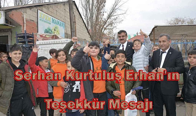Serhan Kurtuluş Erhan'ın Teşekkür Mesajı Yayınladı