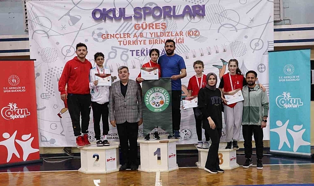 Sporcular Türkiye birincisi oldular