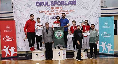 Sporcular Türkiye birincisi oldular